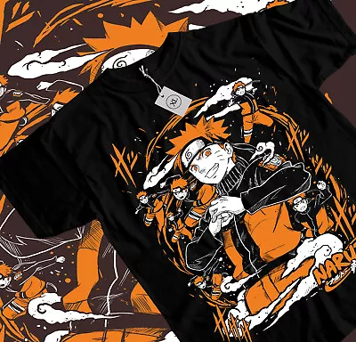 Naruto T-Shirt Madara Uchiha T-Shirt Manga Strip Anime Manga Shirt Graphic Tee • $19.20