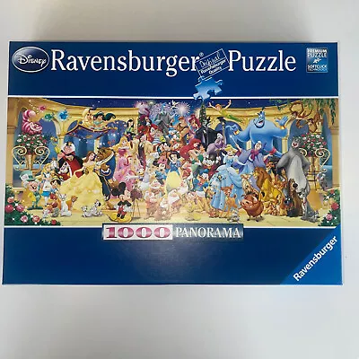 Ravensburger Disney Panoramic 1000pc Jigsaw Puzzle (Pre-owned) Complete • $45