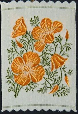 Kensitas Silk Flower (Medium) No 15 Eschscholtzia Silk Only 1.783 • £1.20