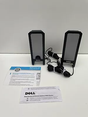 Dell A225 Desktop Computer Laptop Speaker System USB Wired Opened But Not Used • £25