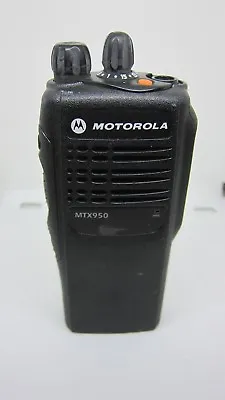 Motorola MTX950  896-902 MHz Two-Way Portable Radio 16-Channel AAH25WCC4GB3AN • $24.99