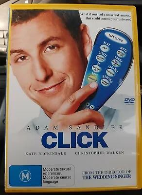 Click (DVD) Stars Adam Sandler Reg 4 Aus • $2