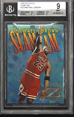 1996-97 Z-Force Slam Cam #SC5 Michael Jordan BGS 9 • $2075