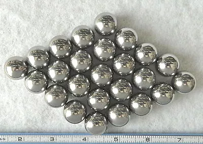 3/4  Monkey Fist Tactical Cores Qty 25  Steel Ball Bearings ~ Made In USA • $21.95