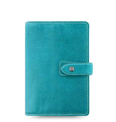 Filofax A6 Personal Size Malden Organiser Planner Diary Plan Blue Leather-026026 • $189.98