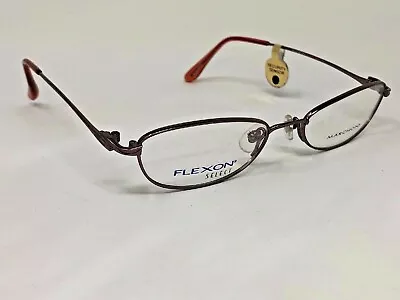 MARCHON FLEXON SELECT 1137 Eyeglasses Frame 52-18-125 Aubergine Purple CX51 • $33.60