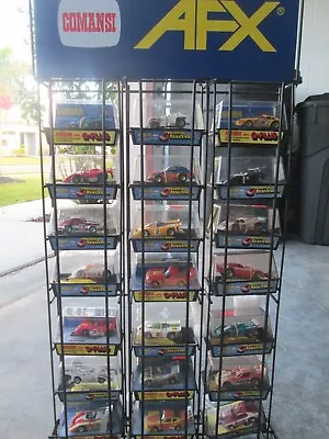 Vintage RARE European AFX 21 Slot Car Display In Euro Cubes W/Elf ALL CARS MINT • $2300