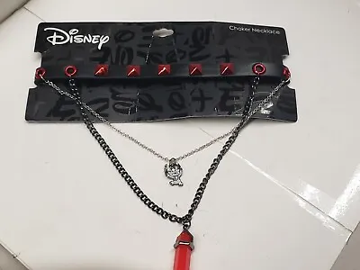 Disney Lilo & Stitch Skeleton Stitch  Layered Choker Necklace • $11.06