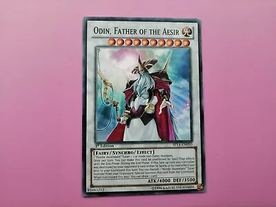 Yugioh Odin Father Of The Aesir	SP14-EN050	1st Edition	Starfoil Rare • £3.89