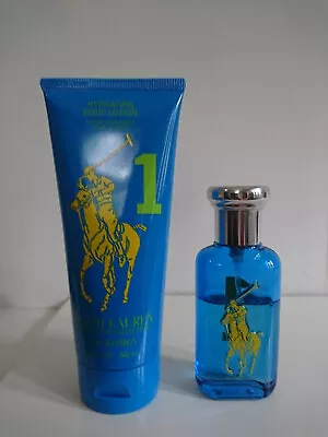 Ralph Lauren Rare Discontinued Big Pony 1 For Women Edt 50 Ml[used]&body Lotion • £29.99