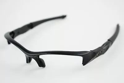 Pre-Owned 03-899 Oakley Flak Jacket 1.0 Polished Black Frames Only 63-14-135 • $59.99