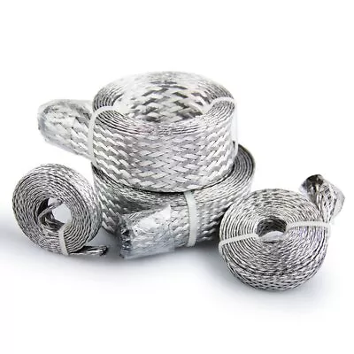 Radiator Hose Sleeving 8090 Kit Stainless Steel Braided Dress-Up Hose Cover NEW • $29.69