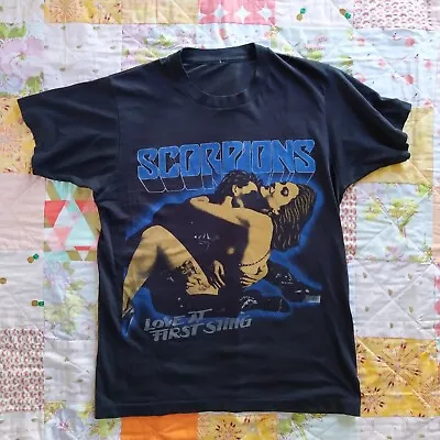Scorpions U.S. Tour 1984 Original Vintage T-shirt Size S -See Item Description • $94