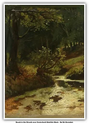 Brook In The Woods Near Oosterbeek Matthijs Maris • $8.99