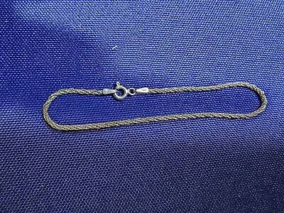 Grandma Grabe's Beautiful Vintage 925 Sterling Silver Chain Bracelet • $0.75