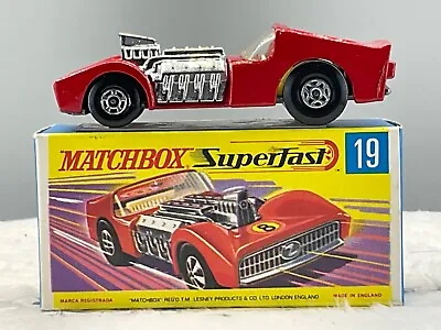 MatchboxSuperfast#19Road Dragster Mint In Origbox N.O.S • $112