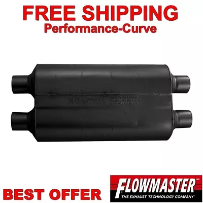 Flowmaster Super 50 Series Muffler 2.25 / 2.25 D/D 524554 • $185.95