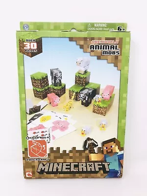 Minecraft Paper Craft Overworld Animal Mobs 16701 Brand New (2015) • $19.99