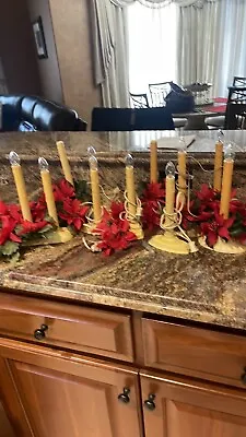 Vintage Christmas Window Lights One Three Stand And 9 Singles • $10