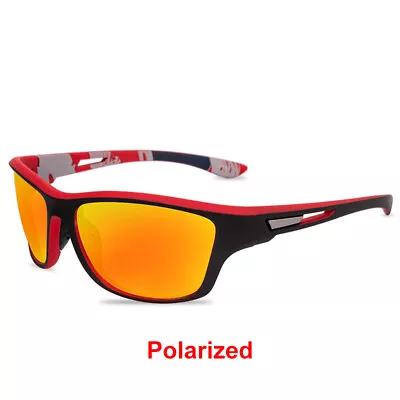 Polarized Sports Sunglasses For Men Women Fishing Driving Wraparound Sun Glasses • $8.99