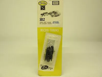 N-Scale Kadee #1012 ARCH BAR W/Couplers On Extended Bolsters (Qty 3 Packs) • $12.99