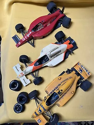JOB LOT X 3 Tamiya Model Kits - VINTAGE 1/20 Scale - Formula One F1 Model Cars • £4.70