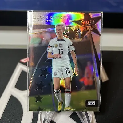 Megan Rapinoe 2022-23 Panini Select FIFA Select Stars Silver Prizm #18 USA • $2.10