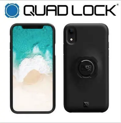 QUAD LOCK Apple IPhone X Mobile Phone Case With Poncho • $50