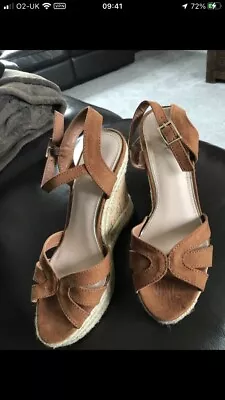 Lipsy Tan Wedges • £15