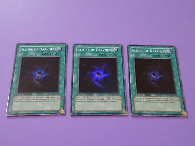 Yu-Gi-Oh! 3 X Allure Of Darkness RGBT-ENSE2 Super Rare Limited Edition • £10.99