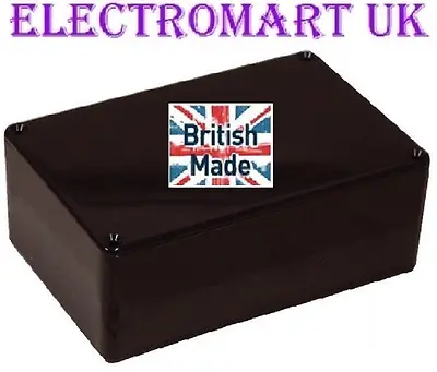 £9.98 • Buy Abs Black Plastic Electronics Project Box Enclosure 150 X 100 X 60mm