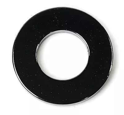 USA Flat Washers Black Chrome Plated Steel SAE Round Washer - Sizes 1/4  - 9/16  • $20