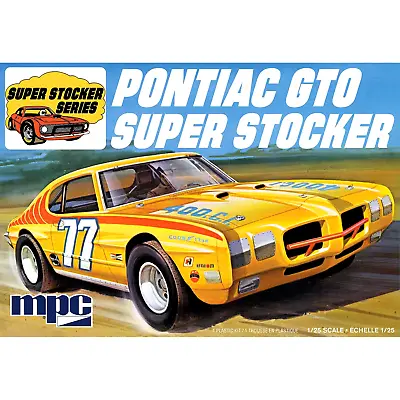 New Mpc 1:25 Scale   1970 Pontiac Gto Super Stocker  Model Kit No. Mpc939m/12 • $19.99