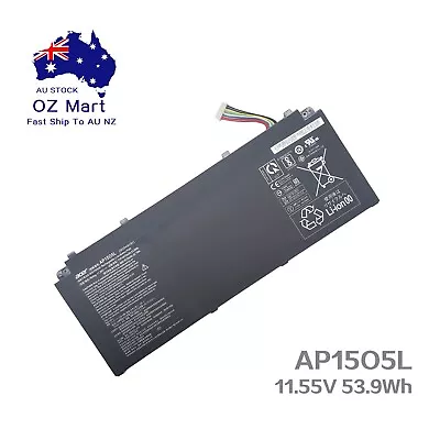 Genuine Acer Battery Aspire S13 S5-371 S5-371T Predator Triton 700 PT715-51 54Wh • $76