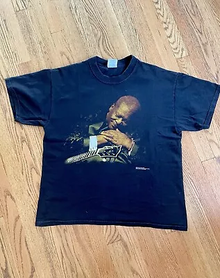 Vintage Band Tee BB King Shirt 2002 King Tour Men's Black T-Shirt Concert • $25