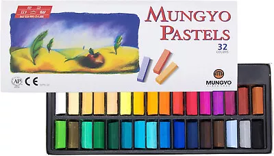 Inscribe / Mungyo Artist's Drawing Soft Pastels Box Set - 32 Assorted Colours • £9.99