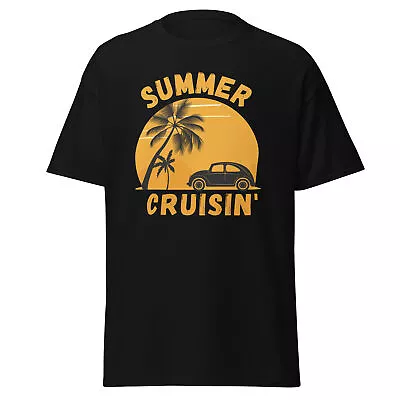 Summer Cruisin' Classic VW Beetle Shirt Summer Cruise Night • $12.50