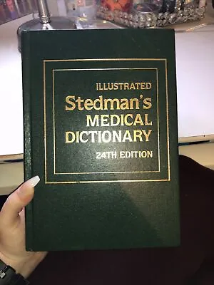 Illustrated Stedmans Medical Dictionary 24th Edition Hardcover • $20