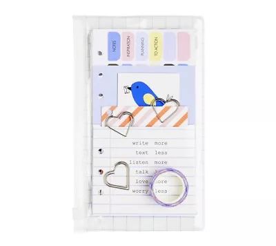 Kikki K Med Planner Dashboard Kit Letters Stickers Quote Cards Washi Tape • $10