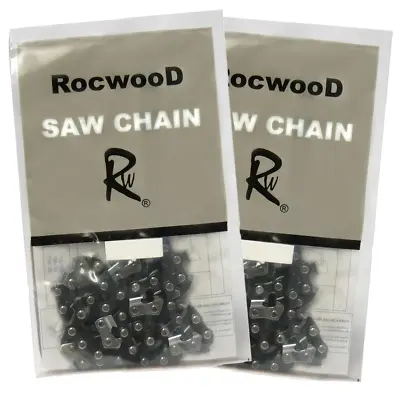 RocwooD Chainsaw Chain McCulloch 833 835 836 839 18  3/8LP .050 1.3 60DL X2 • £17.50