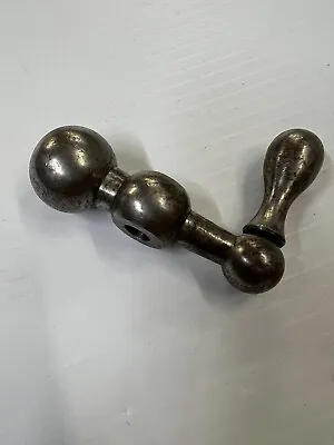 Vintage Metal Lathe Hand Crank Ball End Small 3” • $30