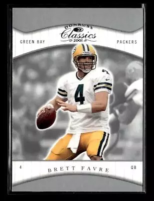 2001 Donruss Classics #34 Brett Favre Green Bay Packers • $1.99