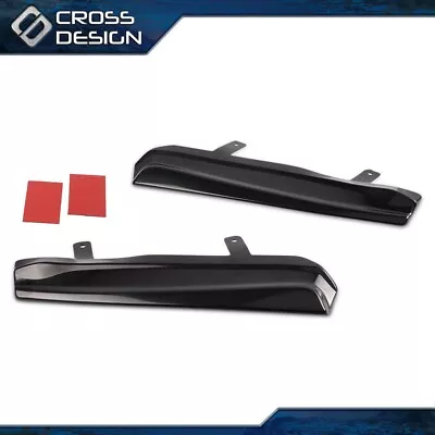 Pair Mean Look Upper Headlight Cover Eyelids Fit For VW JETTA MK4 1999-2005 • $7.41