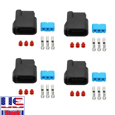 For Honda K-Series K20 K24 3-Pin Ignition Coil Pack Connector & Plug Housing4pcs • $11.99