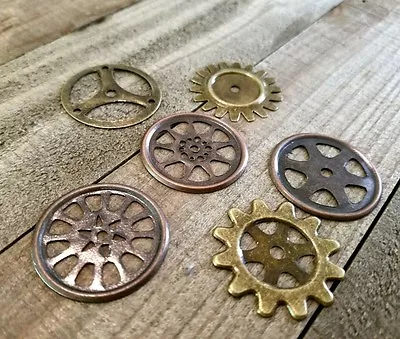 Clock Gears Watch Gears Steampunk Gears Steampunk Pendant Gears Lot Assorted • $3.49