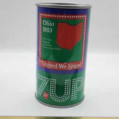 7up United We Stand Soda Pop Can #35 Ohio  - Vintage • $6.74