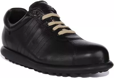 Camper Pelotas Ariel Premium Lace Up Shoes Casual Black Womens UK 3 - 8 • £149.99