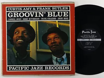 Curtis Amy & Frank Butler  Groovin' Blue  LP Pacific Jazz 863 Mono DG • $7.99