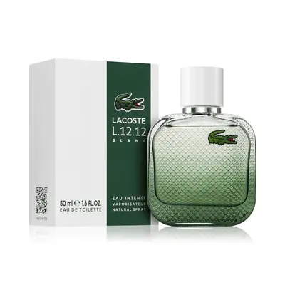 Lacoste L.12.12 Blanc Eau Intense Eau De Toilette Men's Aftershave Spray (50ml • £37.99