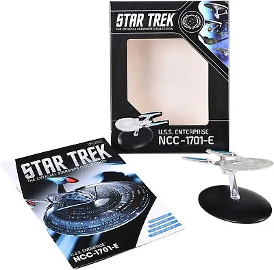 $59.99 • Buy NCC-1701-E  USS ENTERPRISE  Modell Star Trek Eaglemoss New In Box